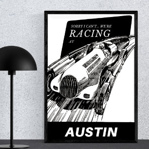 Autosport in Austin, Texas -  Motorsport Poster
