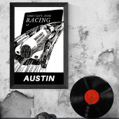 Autosport in Austin, Texas - Motorsport Poster