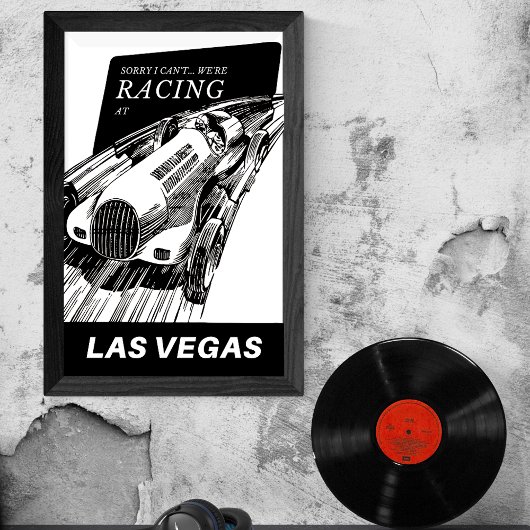 Autosport in Las Vegas Nevada  Motorsport Poster