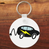 Autostekker en -bout sleutelhanger (Voorkant)