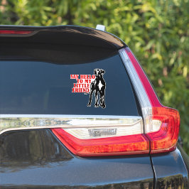 Autosticker Funny Great Dane Collectie Sticker