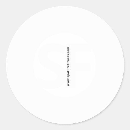 Autosticker! Ronde Sticker (Voorkant)