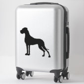 Autosticker Silhouette Great Dane Sticker (Koffer)