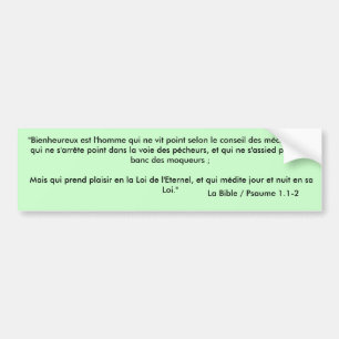 Autosticker voor auto/Bumper Sticker - Verset B