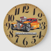 autostijl grote klok (Voorkant)