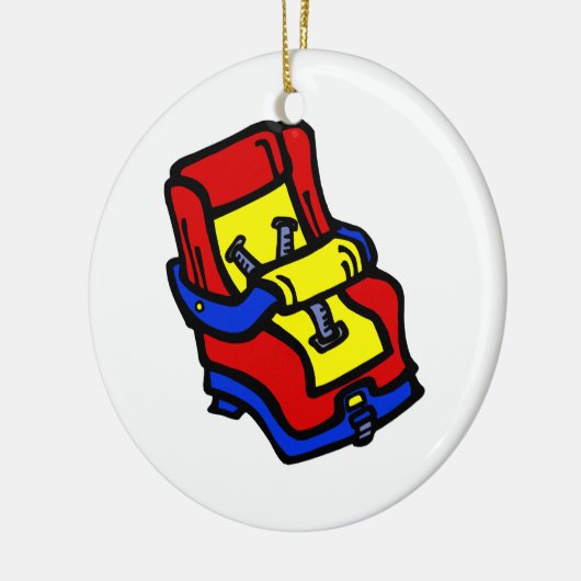 Autostoel Keramisch Ornament (Links)