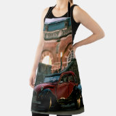 Autostraat oude  stijl schort (Insitu)