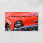 Autothema Klassieke Auto Visitekaartje (Voorkant)