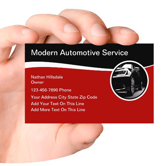 Autothema Visitekaartjes Modern