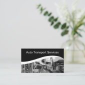 Autotransport Koerier Visitekaartje (Staand voorkant)
