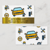 autotuning | Automatische services Visitekaartje (Voorkant / Achterkant)