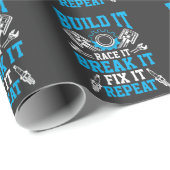 Autotunneltechniek voor wielbrekers cadeaupapier (Rol Hoek)