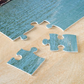 Autoveerboot in de puzzel van de Noorse puzzel Legpuzzel (Zijkant)