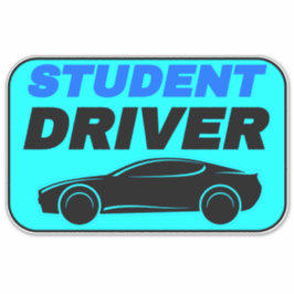 Autoveiligheid voor de Teenage Student Driver Sticker