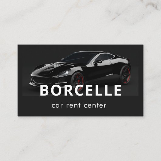 Autoverhuur en chauffeursservice | Luxe Visitekaartje (Voorkant)