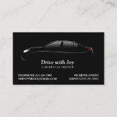 Autoverhuur Visitekaartje (Voorkant)