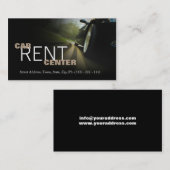 Autoverhuurcentrum Fast Road Visitekaartje (Voorkant / Achterkant)