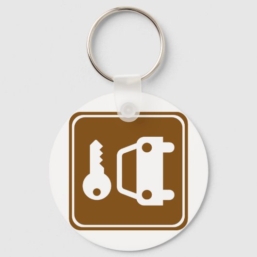 Autoverhuurder Sleutelhanger (Voorkant)