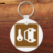 Autoverhuurder Sleutelhanger (Voorkant)