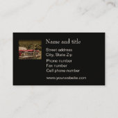 Autoverkoop - Verbinding maken met het Visitekaart Visitekaartje (Achterkant)