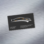 autoverkoper | Autopictogram Magnetisch Visitekaartje (Voorbeeld)