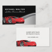 autoverkoper | sportwagen visitekaartje (Voorkant / Achterkant)
