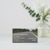 Autoverplaatsing Visitekaartje (Staand voorkant)