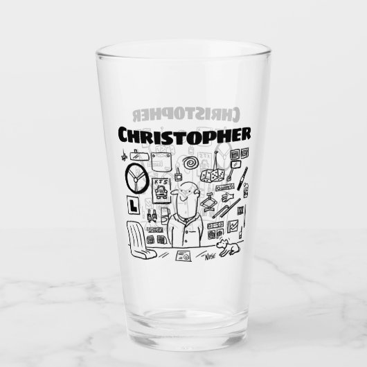 Autovervangers of Autodelendetailhandelaar met Naa Glas (Voorkant)