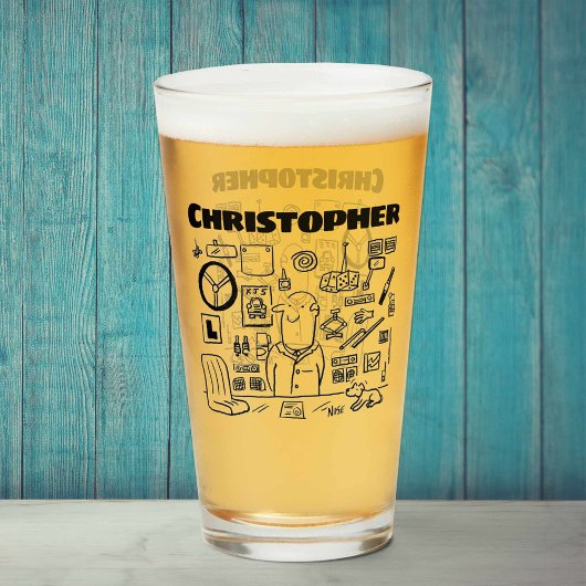 Autovervangers of Autodelendetailhandelaar met Naa Glas