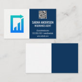 autoverzekering | Financial Paper Work Logo Visitekaartje (Voorkant / Achterkant)