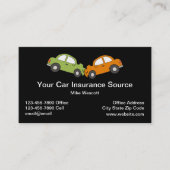 Autoverzekeringsthema Visitekaartje (Voorkant)