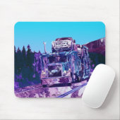 AUTOVRACHTSCHIP BIG RIG TRUCKERS Mousepad Muismat (Met muis)