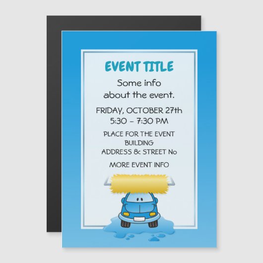 Autowas Animatie (Voorkant / Achterkant)