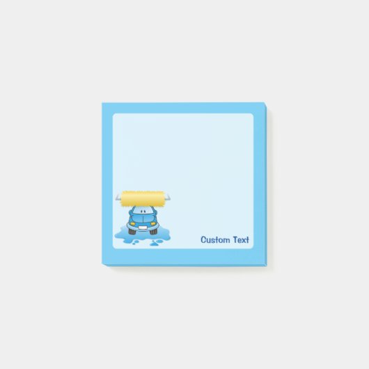 Autowas Animatie Post-it® Notes (Voorkant)
