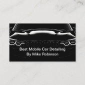 Autowas Autodecoratie Mobiel Visitekaartje (Voorkant)