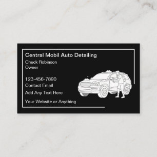 Autowas Autodetailing Carwash  Visitekaartje