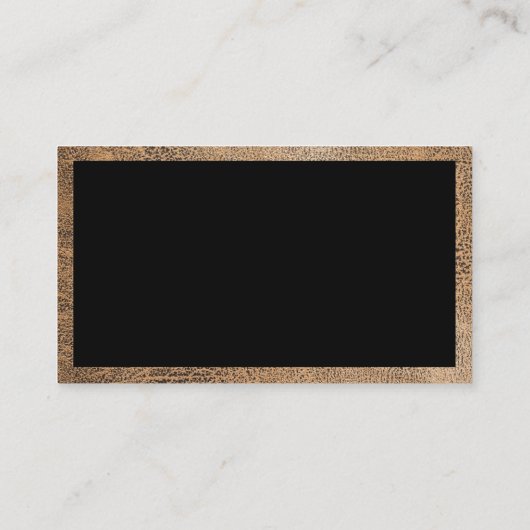 Autowas | Automatische gegevens | Ledertextuurgren Visitekaartje (Achterkant)