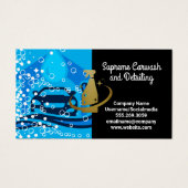 Autowas Be Cleaning Service | Bubbles | Clean Spra Visitekaartje (Voorkant)