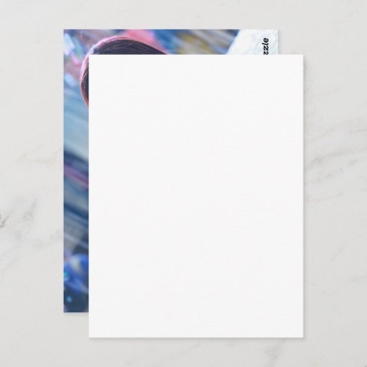 Autowas Briefkaart (Voorkant / Achterkant)