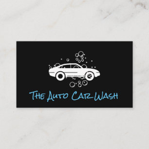 Autowas en detailing   Schoonmaakdienst Visitekaartje