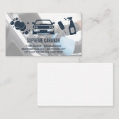 Autowas en details | Binnenreiniging Visitekaartje (Voorkant / Achterkant)