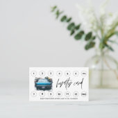 *~* Autowas - Lube QR LOGO Rewards Hartelijk dank Klantenkaartje (Staand voorkant)