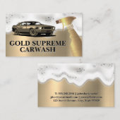 Autowas | Spuitfles | Zeep Sud Visitekaartje (Voorkant / Achterkant)