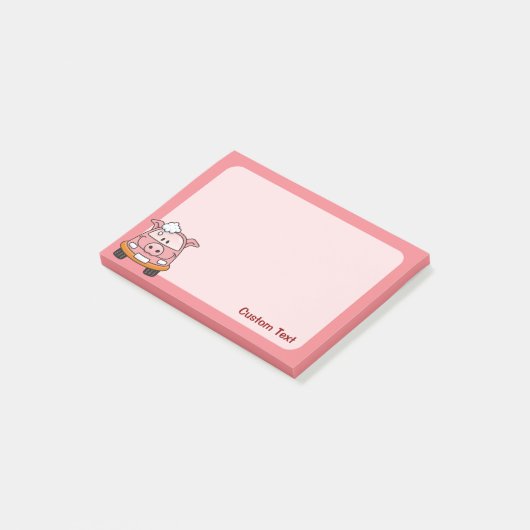 Autowas Varken Post-it® Notes (Schuin)