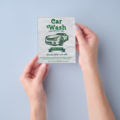 Autowasaanbod 24/7 flyer (Hand)