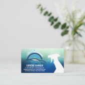 Autowaschzeepbellen | Zeepachtige spuitfles Visitekaartje (Staand voorkant)