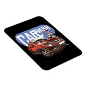 Autowash Girl Magneet (Rechterzijde)