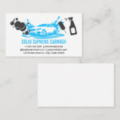 autowasplaats | Sport auto diensten Visitekaartje (Voorkant / Achterkant)