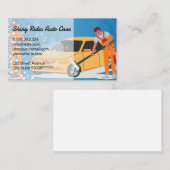 Autowasreinigers Visitekaartje (Voorkant / Achterkant)