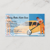 Autowasreinigers Visitekaartje (Voorkant)